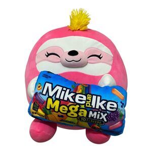 Zuru Snackles Super Sized 14” Sloth Plush Toy Mike & Ike Mega Mix Collectible